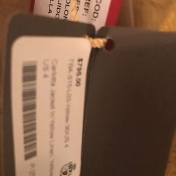 NWT...gorgeous Indian linen jacket  by Tba size 36 - Picture 2 of 5